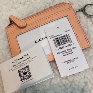 Coach card holder